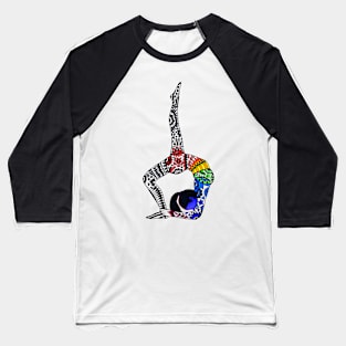 Yoga Poses Baseball T-Shirt